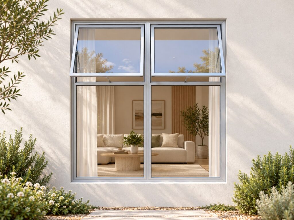 Two Upper Openers with Fixed Lower Panes – lifestyle illustration