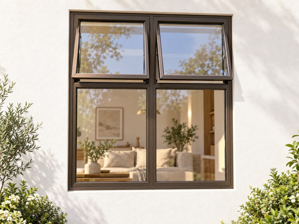 Two Upper Openers with Fixed Lower Panes – lifestyle illustration