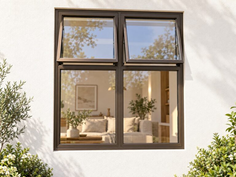 kenzo ptth912b bronze 900x1200mm top hung window