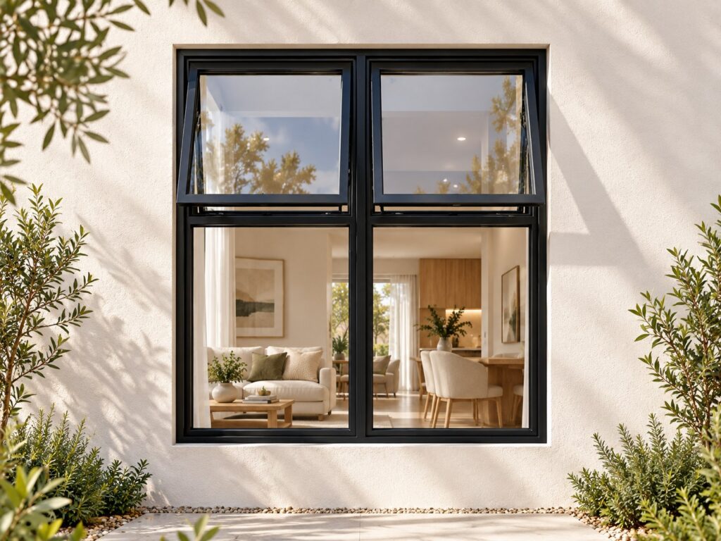 Two Upper Openers with Fixed Lower Panes – lifestyle illustration