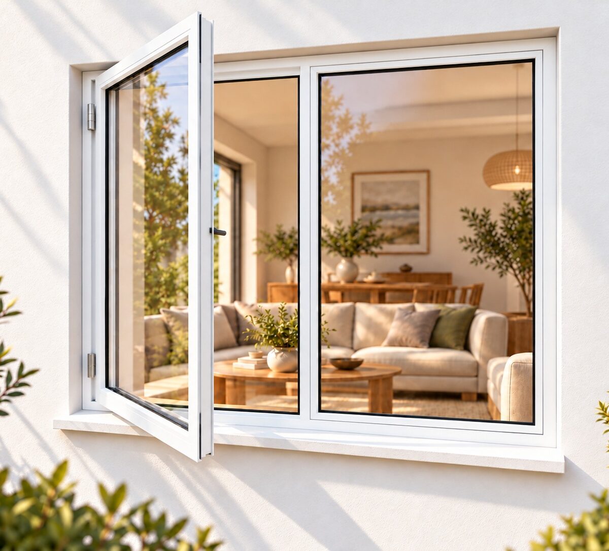 kenzo sh1212lw white 1200x1200mm side hung window