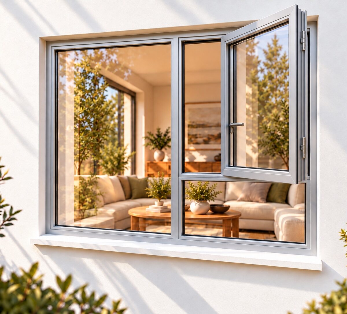 kenzo sh1215rs silver 1200x1500mm side hung window
