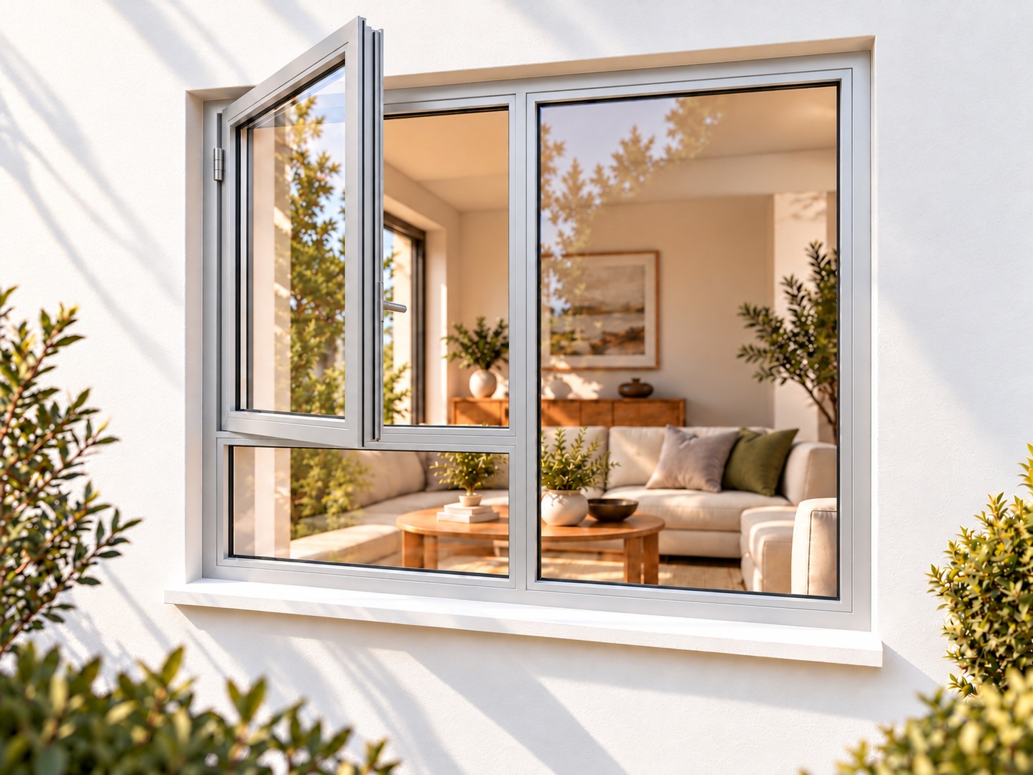 kenzo sh1218ls silver 1200x1800mm side hung window kenzo sh1218ls silver 1200x1800mm side hung window