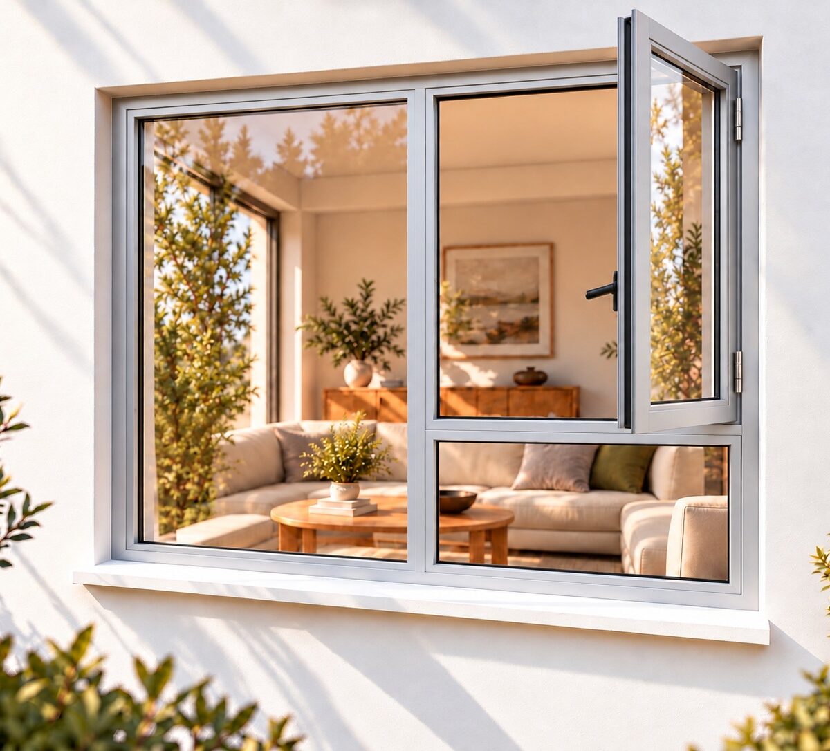 kenzo sh1218rs silver 1200x1800mm side hung window