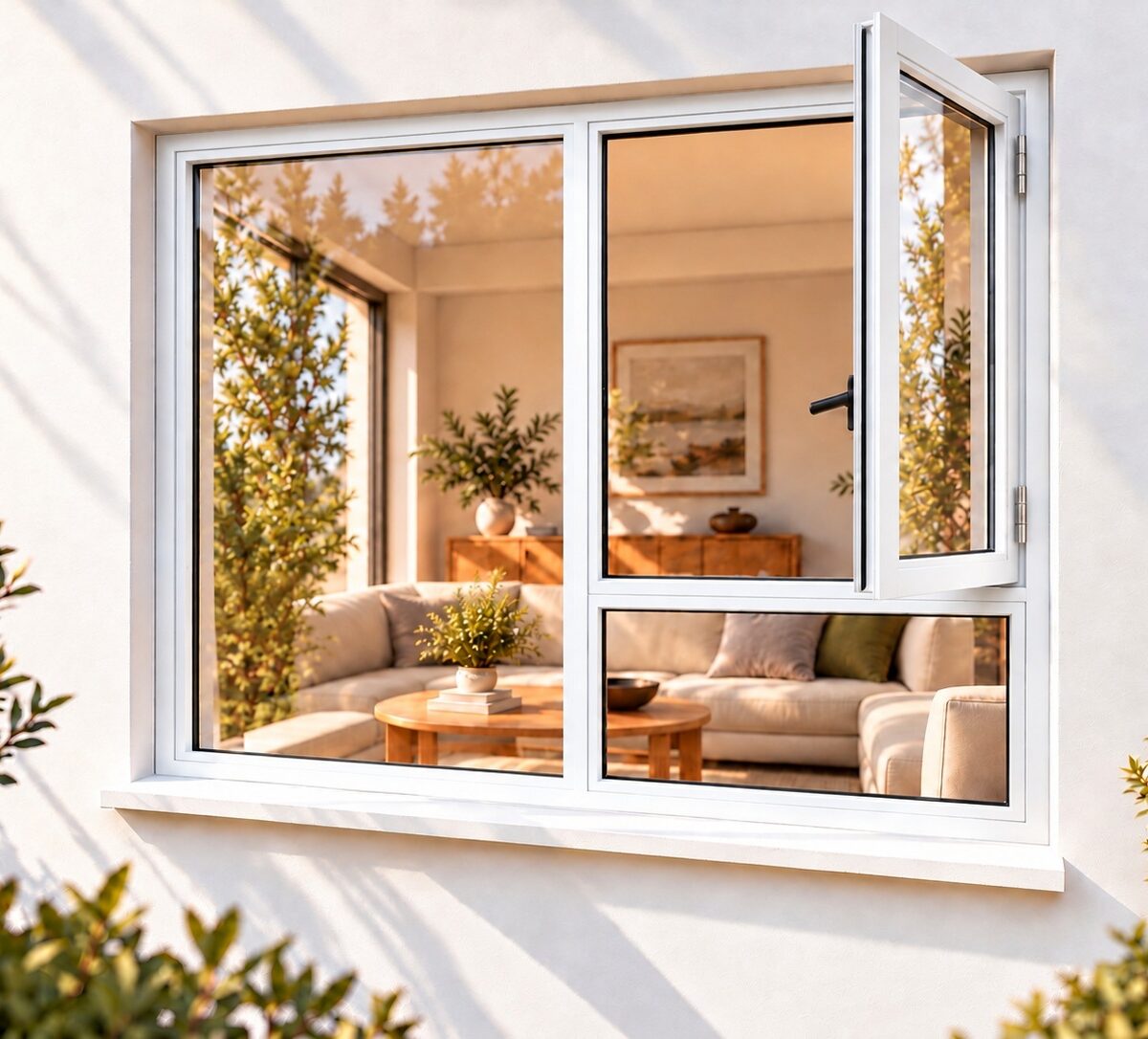 kenzo sh1218rw white 1200x1800mm side hung window