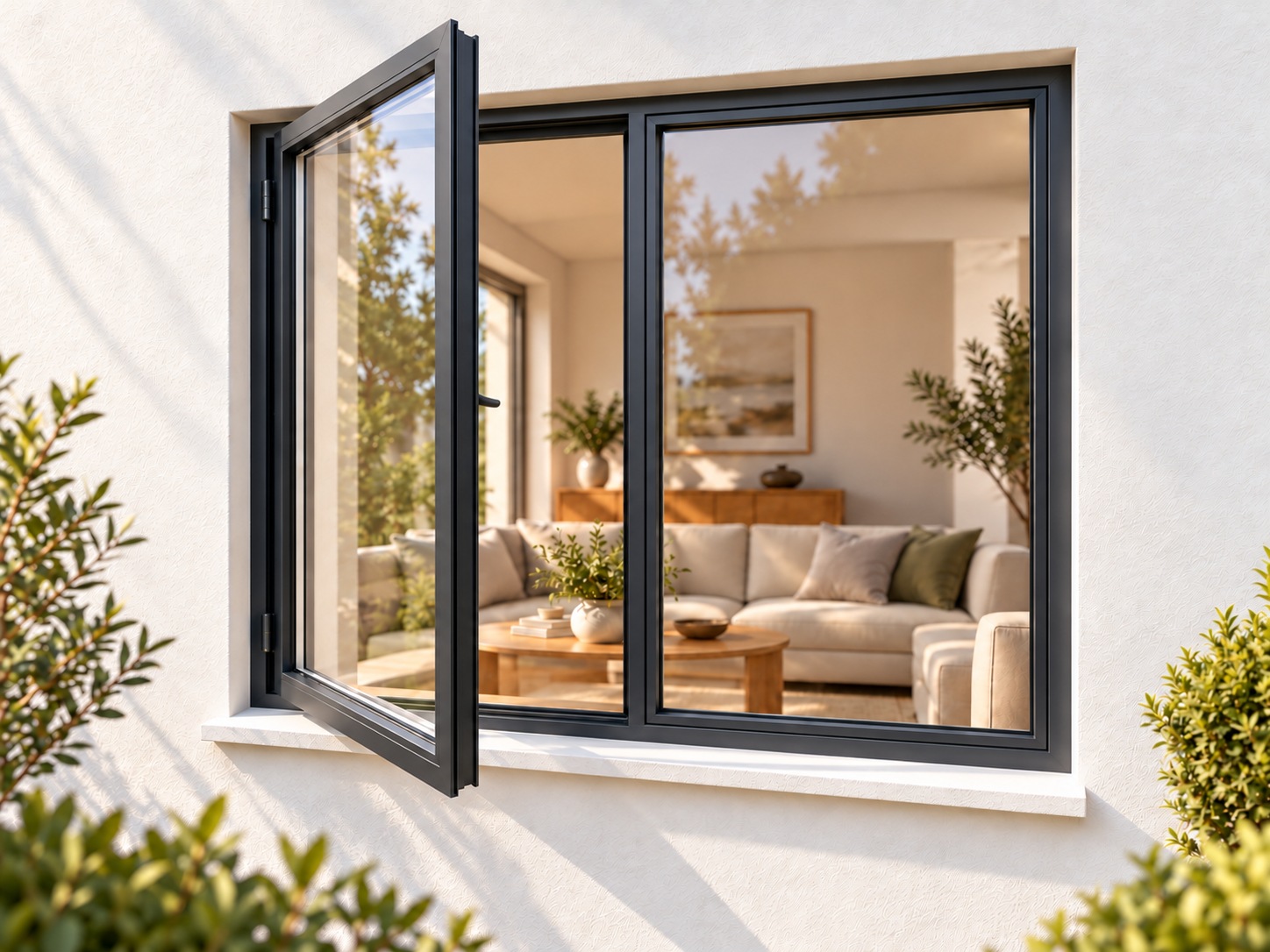 kenzo sh129lc charcoal 1200x900mm side hung window kenzo sh129lc charcoal 1200x900mm side hung window