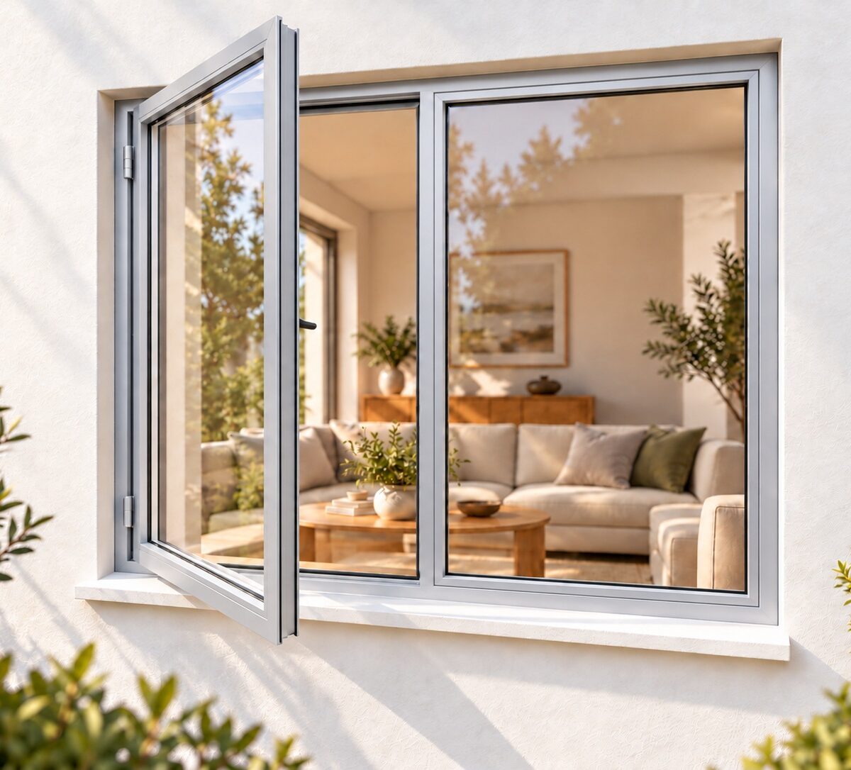 kenzo sh129ls silver 1200x900mm side hung window