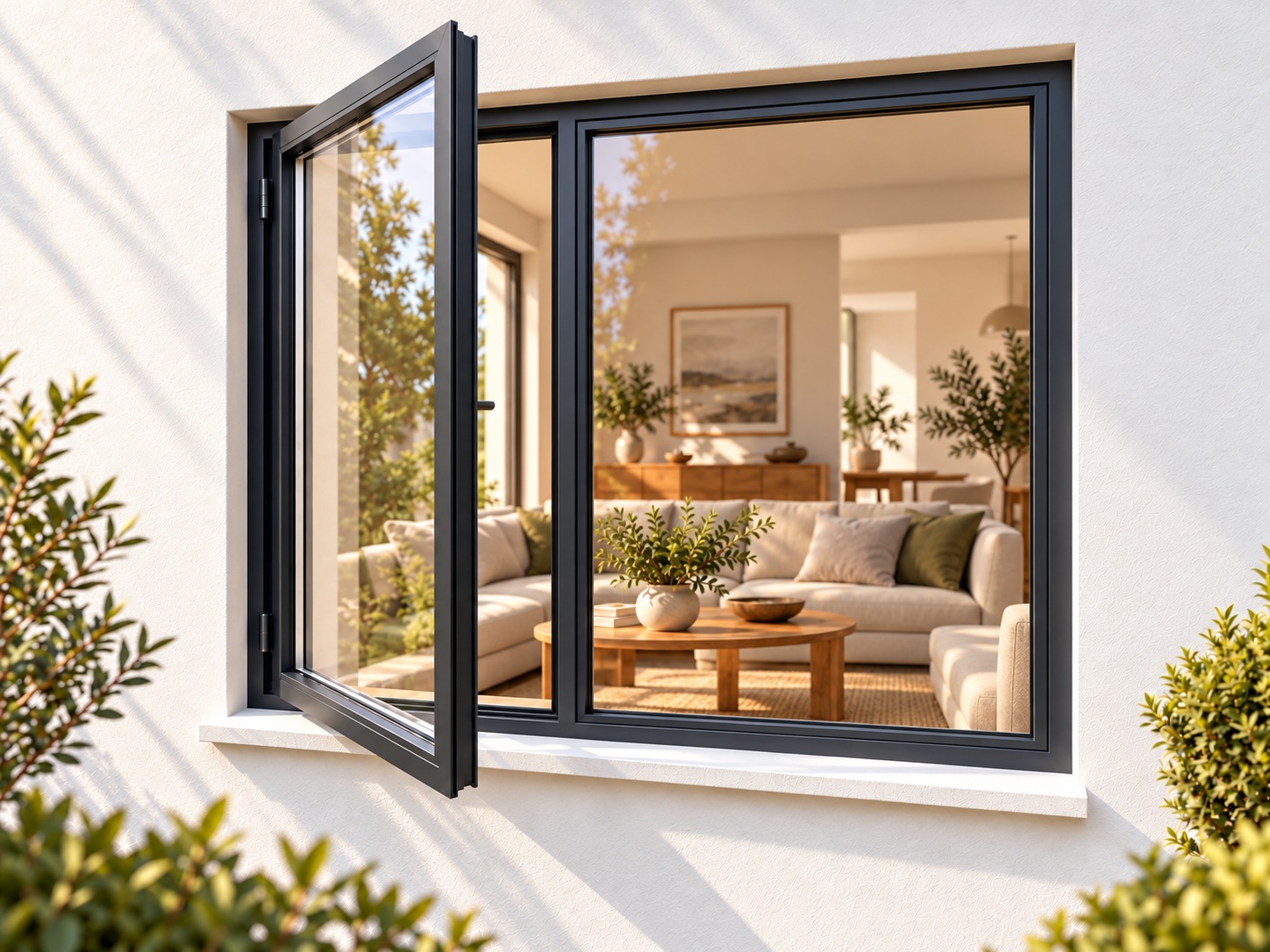 kenzo sh1512lc charcoal 1500x1200mm side hung window kenzo sh1512lc charcoal 1500x1200mm side hung window