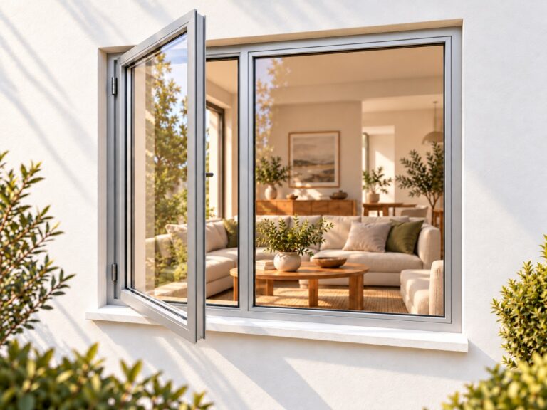 kenzo sh1512ls silver 1500x1200mm side hung window