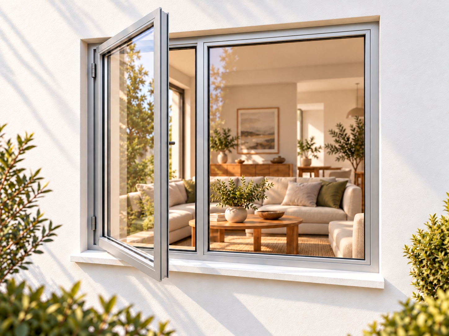 kenzo sh1512ls silver 1500x1200mm side hung window kenzo sh1512ls silver 1500x1200mm side hung window