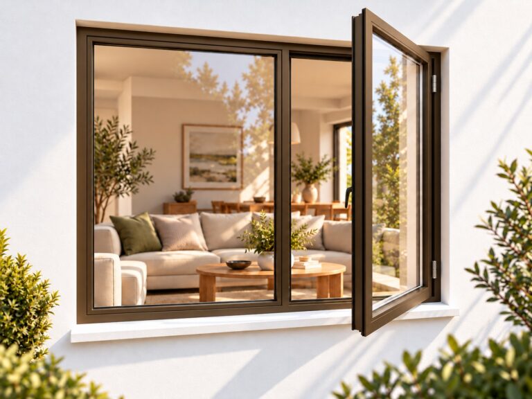 kenzo sh1512rb bronze 1500x1200mm side hung window