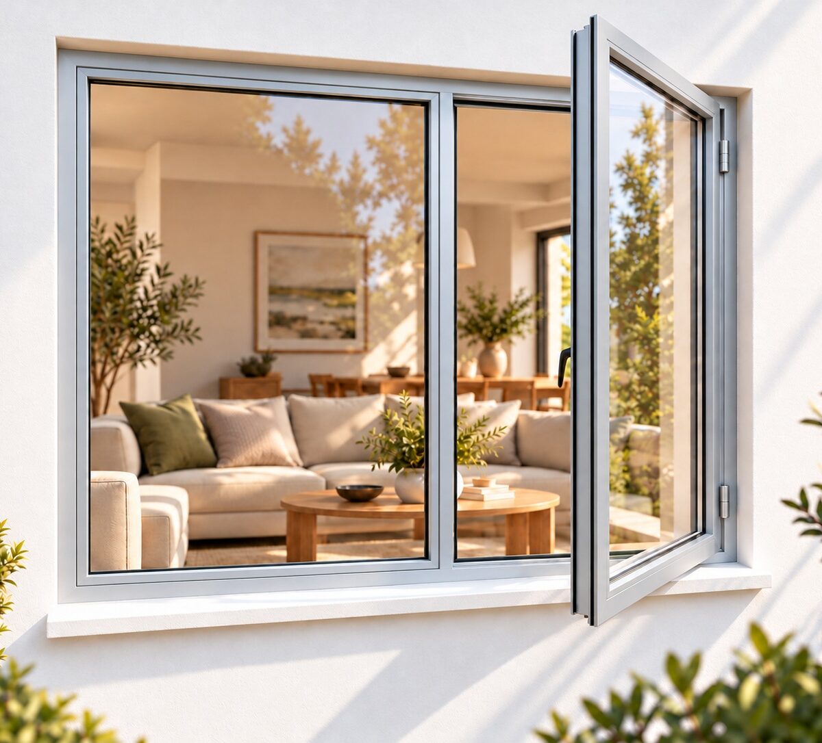 kenzo sh1512rs silver 1500x1200mm side hung window