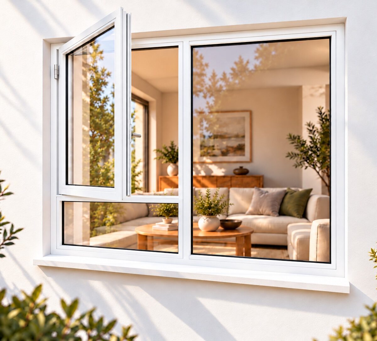 kenzo sh1515lw white 1500x1500mm side hung window