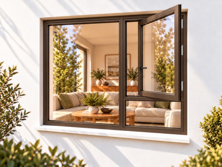 kenzo sh1515rb bronze 1500x1500mm side hung window
