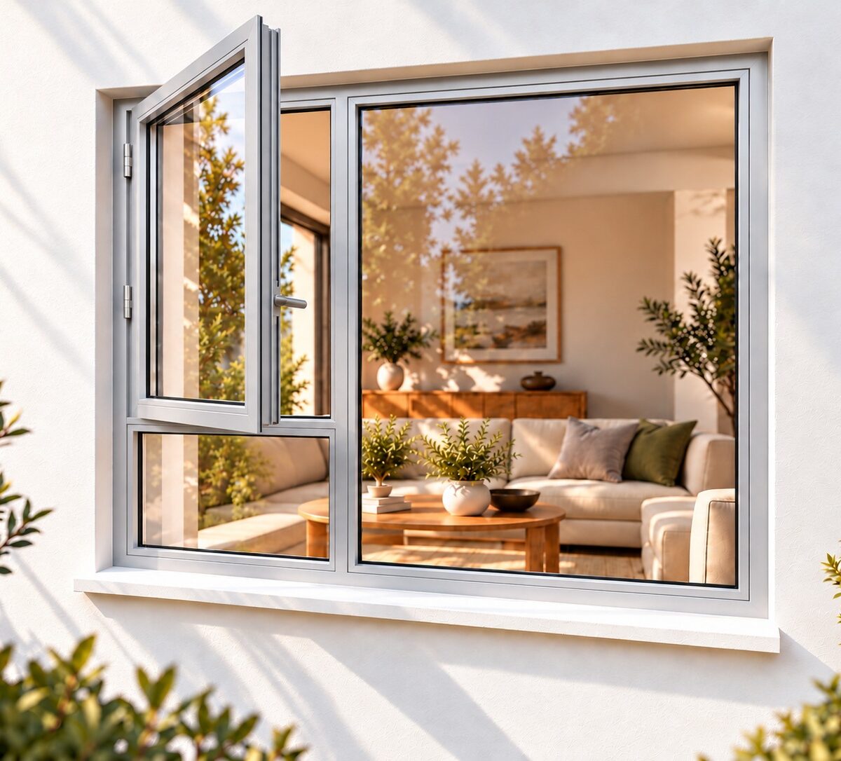 kenzo sh1518ls silver 1500x1800mm side hung window