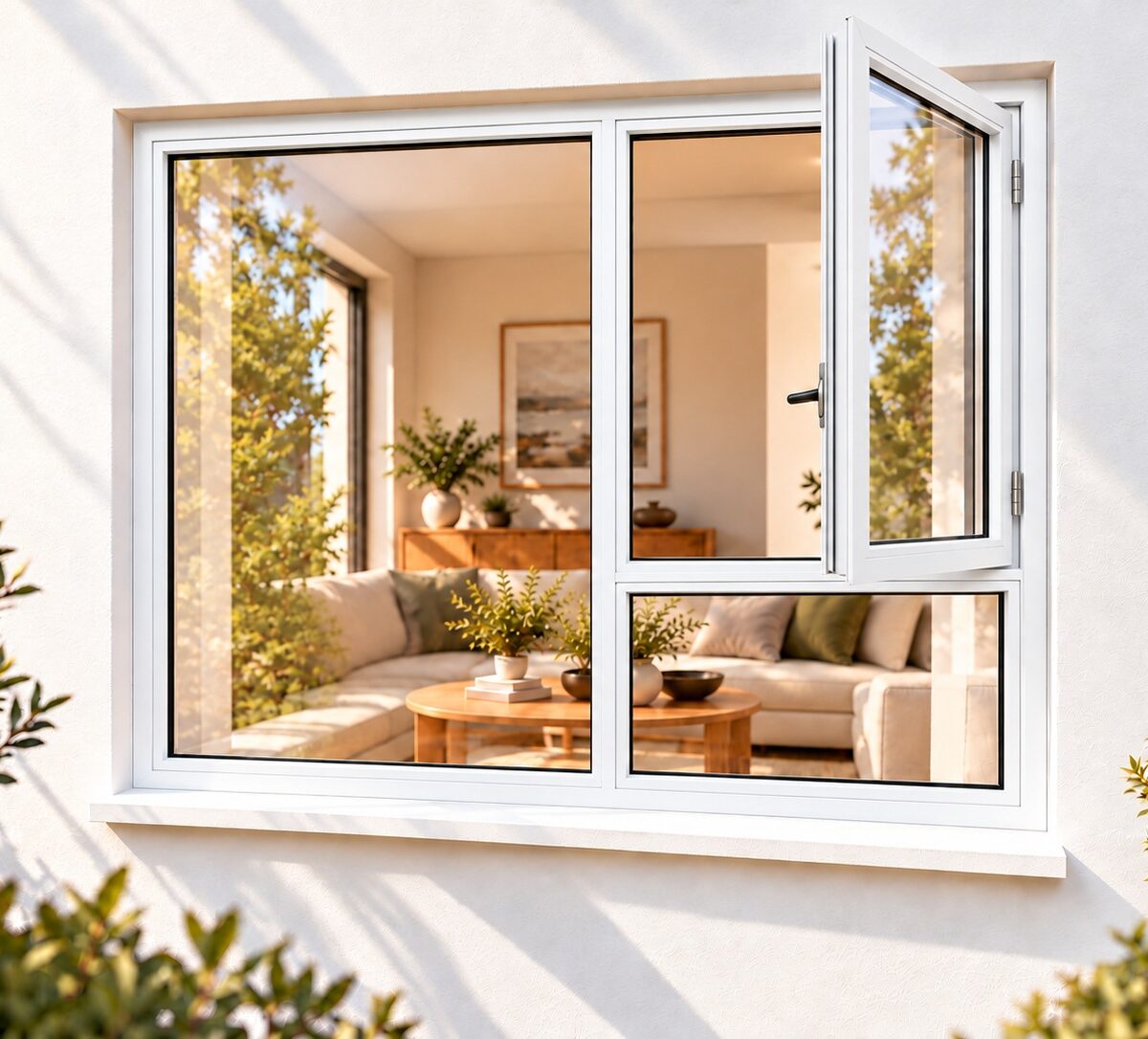 kenzo sh1518rw white 1500x1800mm side hung window