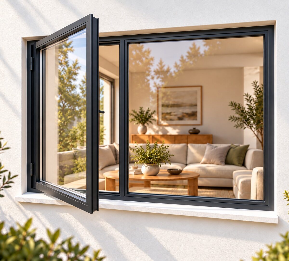 kenzo sh159lc charcoal 1500x900mm side hung window