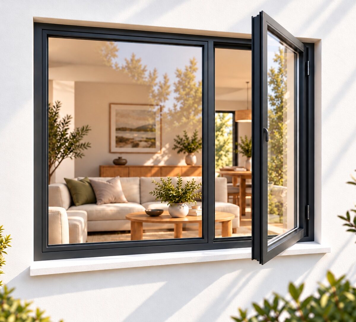 kenzo sh1812rc charcoal 1800x1200mm side hung window