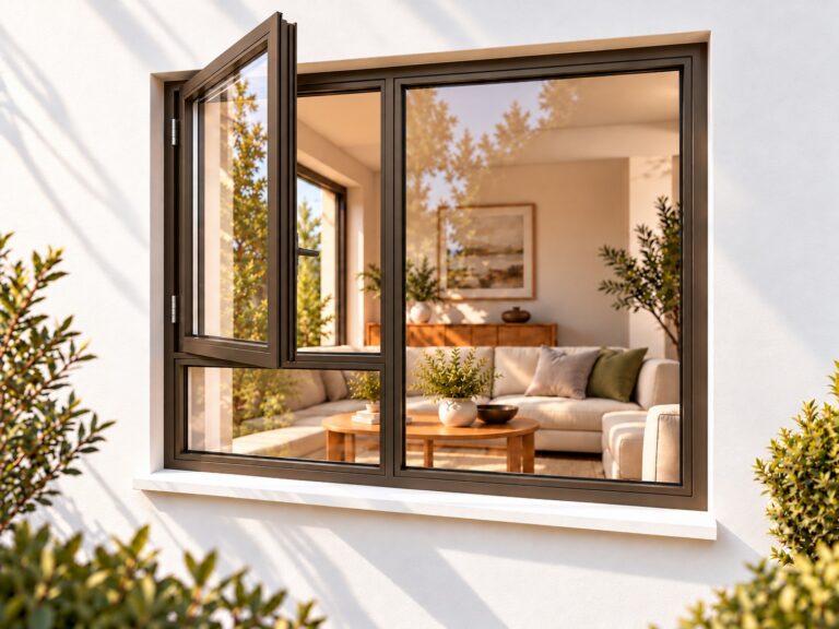 kenzo sh1815lb bronze 1800x1500mm side hung window