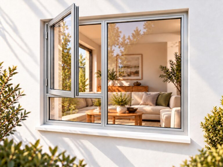 kenzo sh1815ls silver 1800x1500mm side hung window