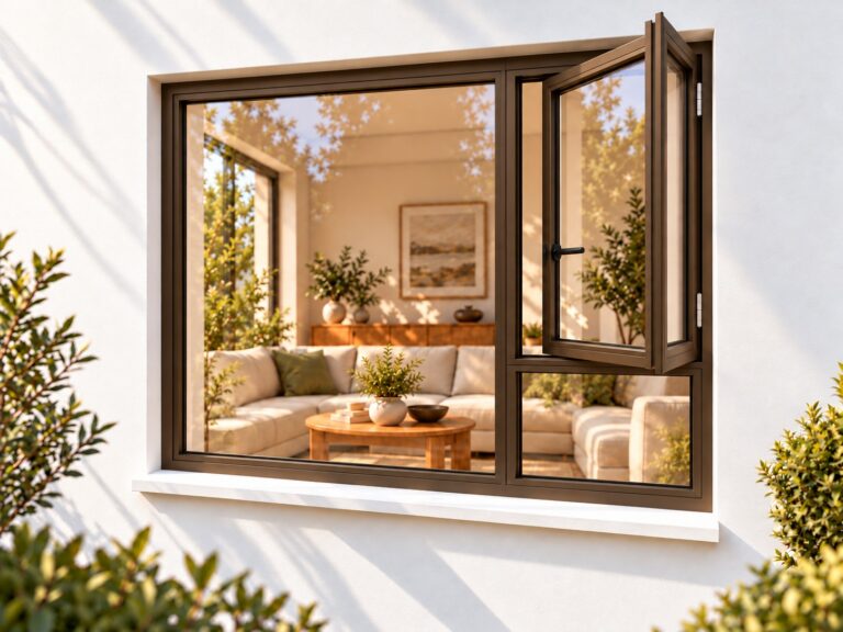 kenzo sh1815rb bronze 1800x1500mm side hung window