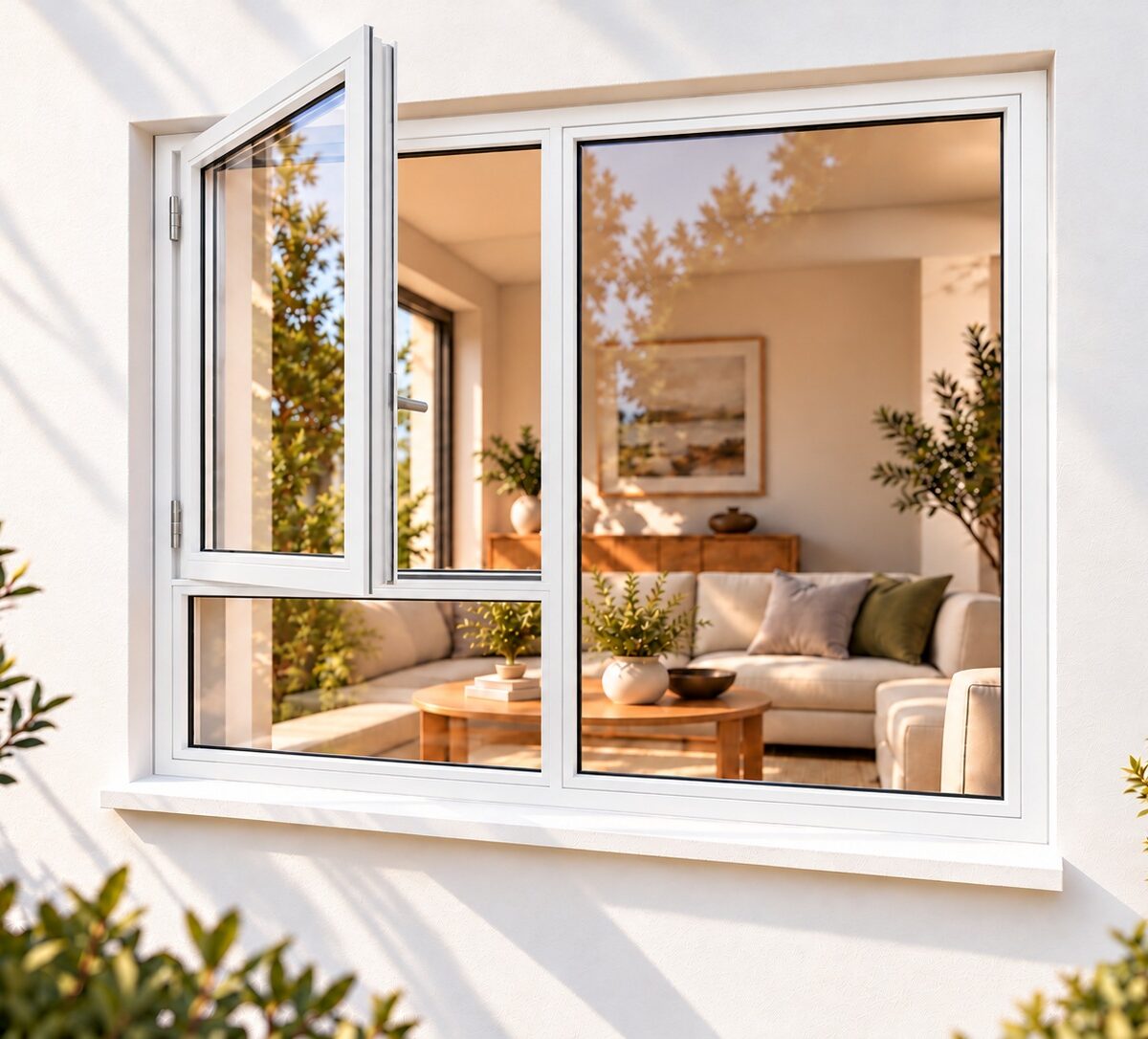 kenzo sh1818lw white 1800x1800mm side hung window