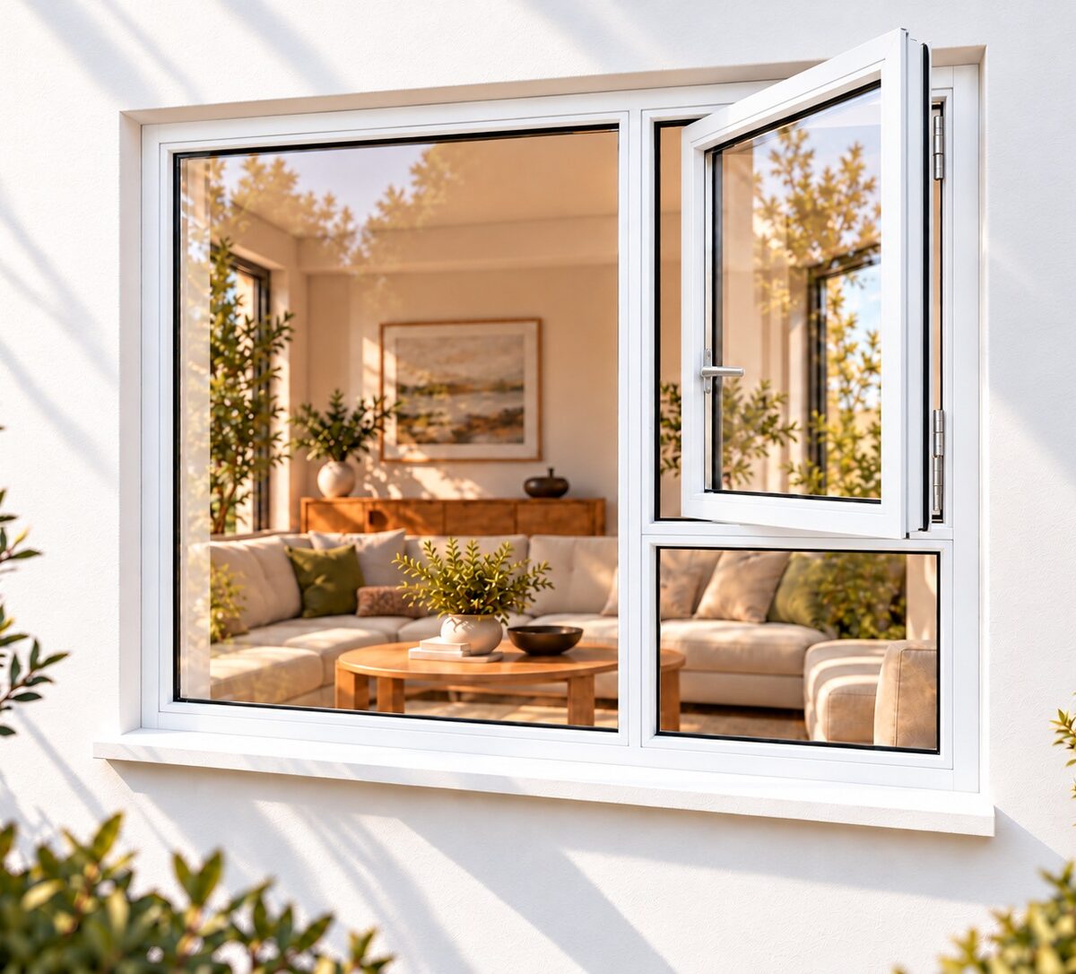 kenzo sh1818rw white 1800x1800mm side hung window