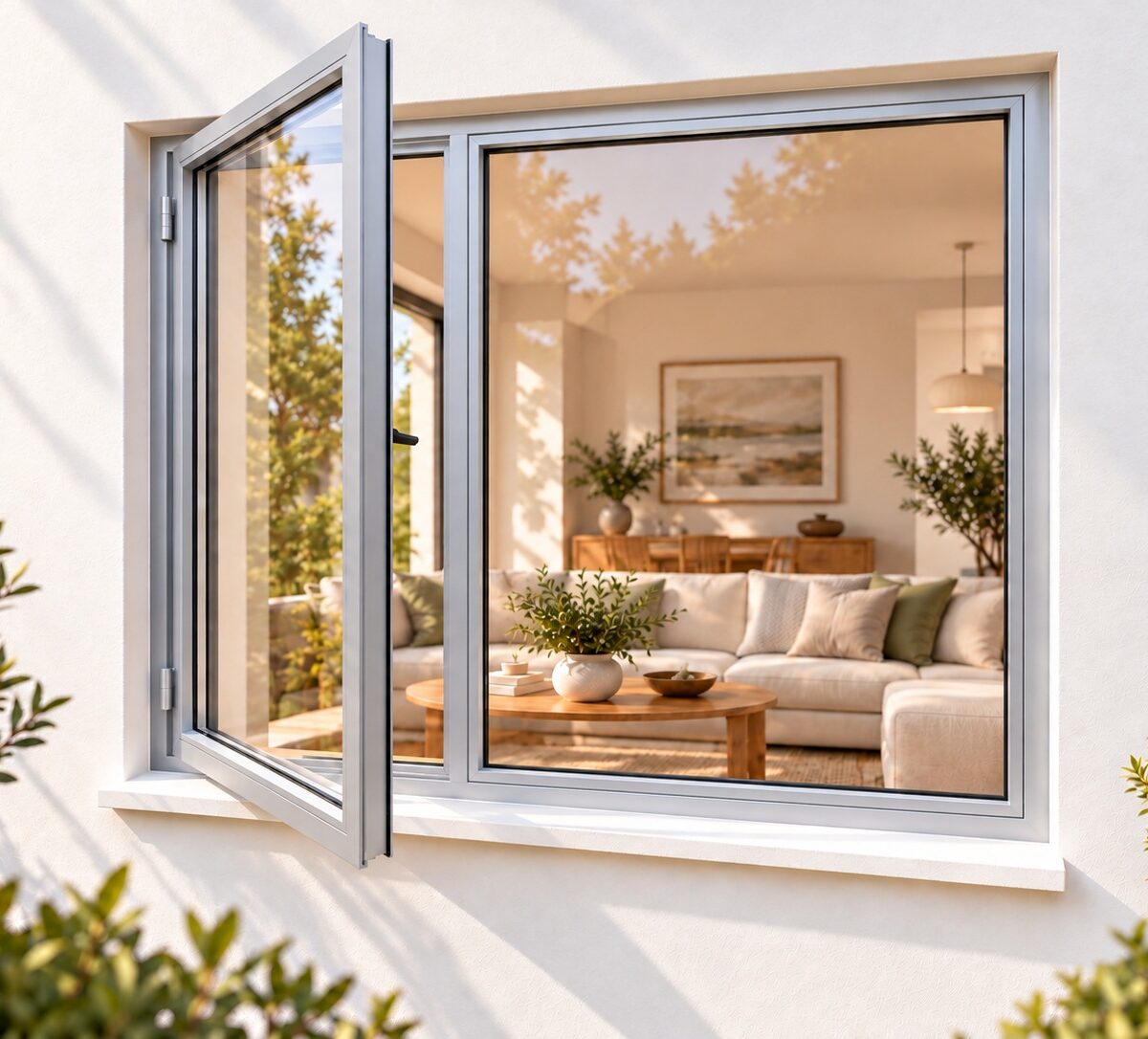 kenzo sh189ls silver 1800x900mm side hung window