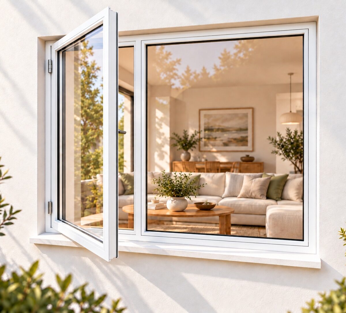 kenzo sh189lw white 1800x900mm side hung window