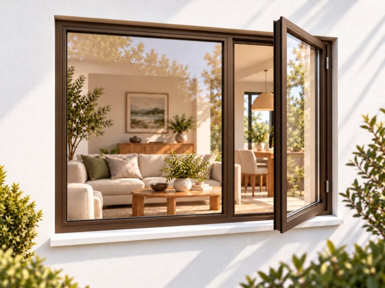 kenzo sh189rb bronze 1800x900mm side hung window