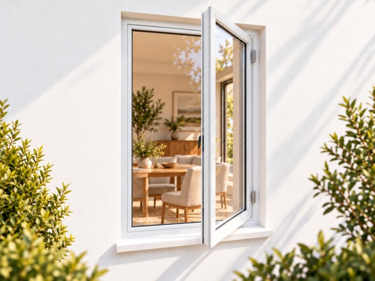 kenzo sh612rw white 600x1200mm side hung window