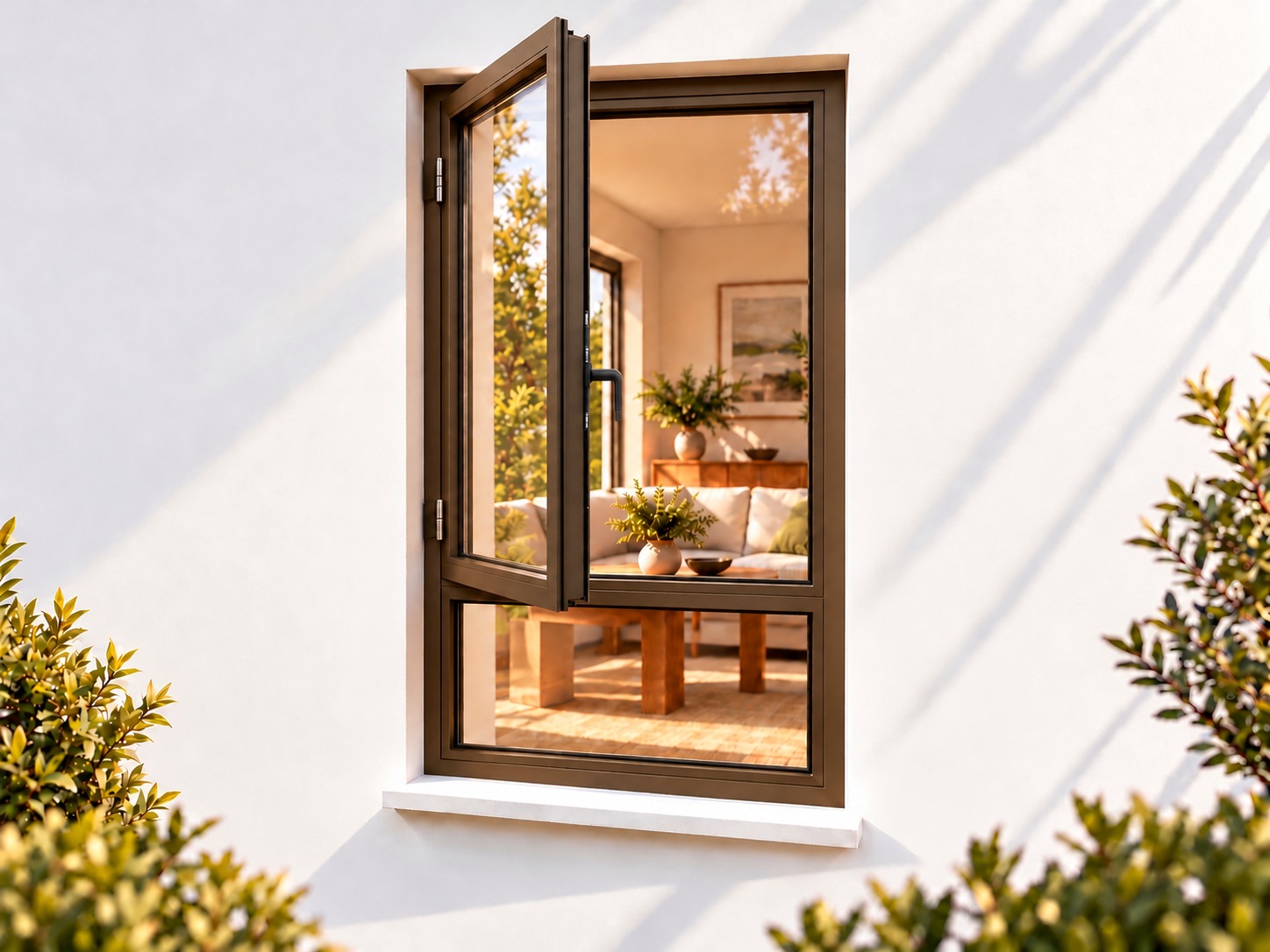 kenzo sh618lb bronze 600x1800mm side hung window kenzo sh618lb bronze 600x1800mm side hung window