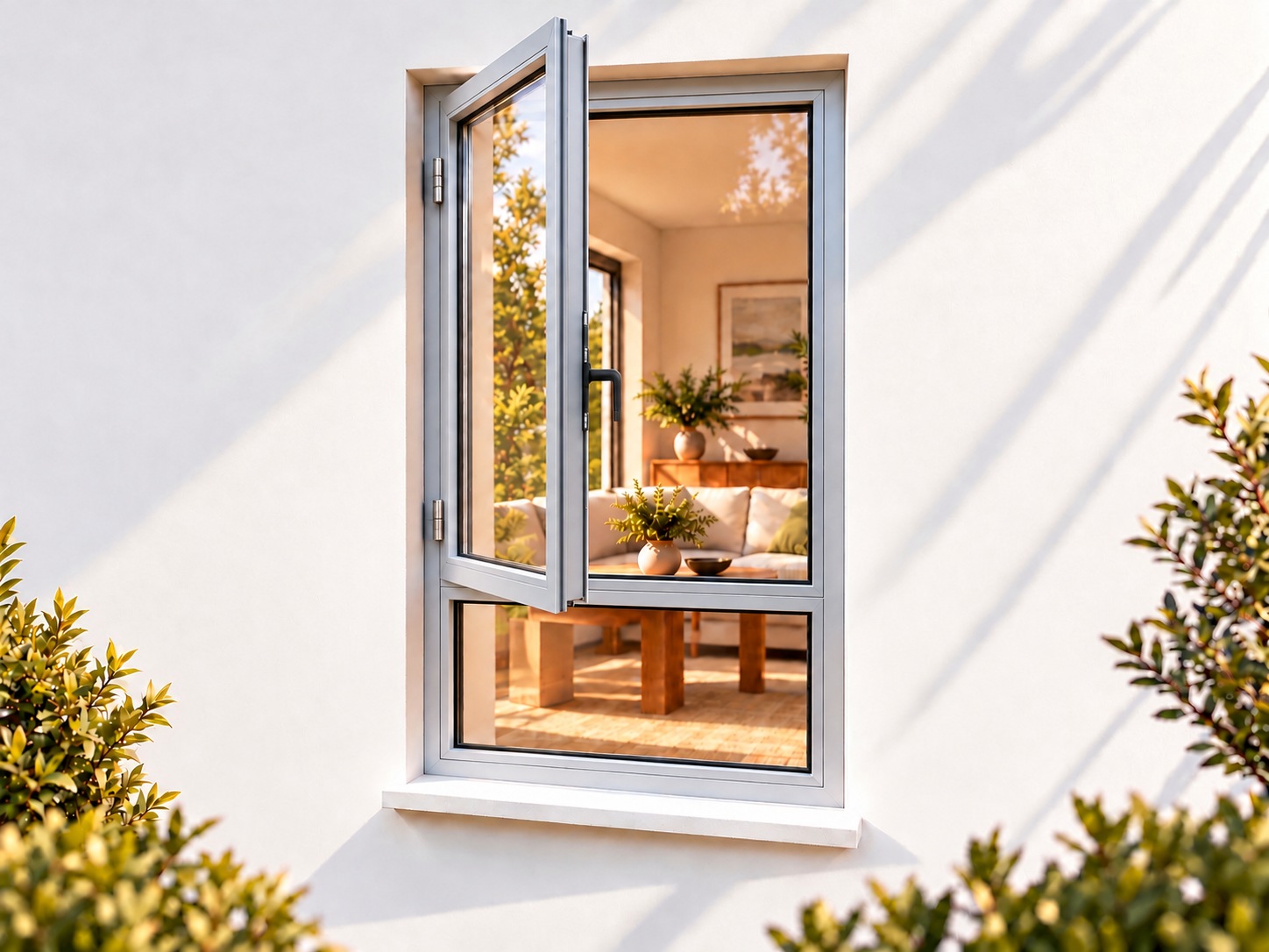 kenzo sh618ls silver 600x1800mm side hung window kenzo sh618ls silver 600x1800mm side hung window