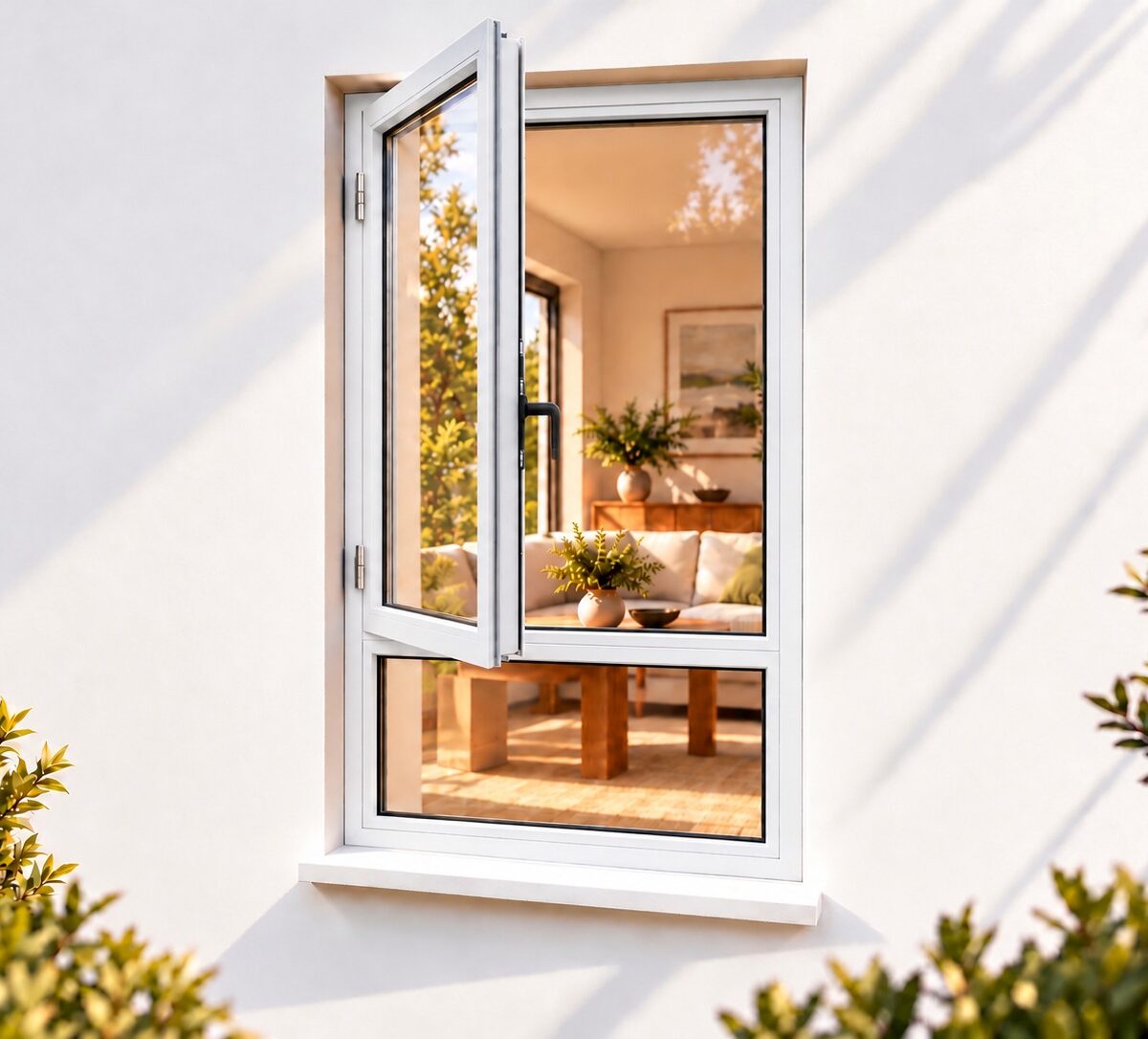 kenzo sh618lw white 600x1800mm side hung window