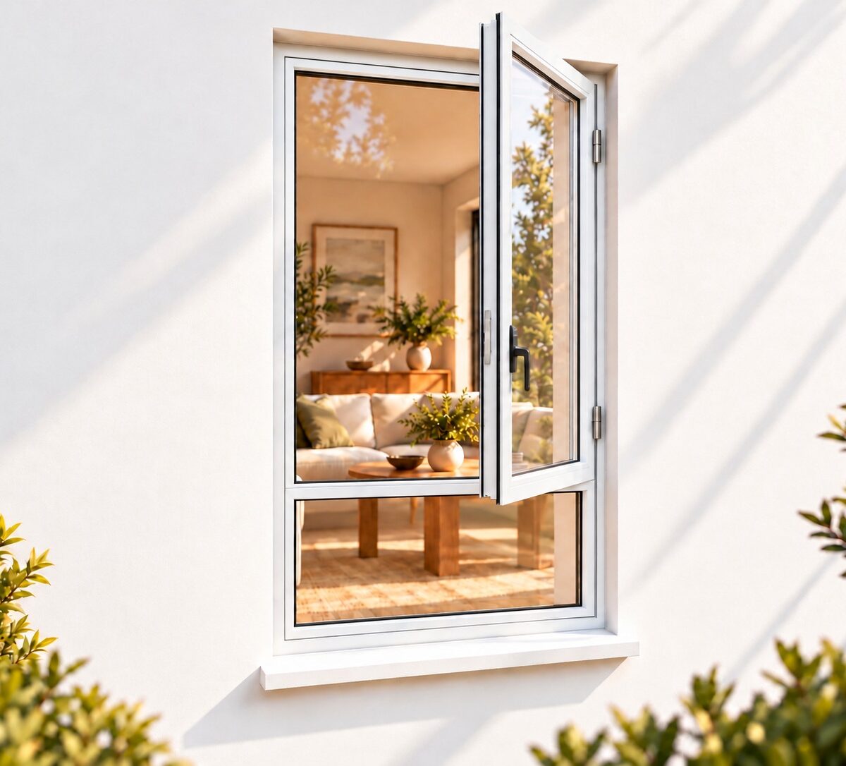 kenzo sh618rw white 600x1800mm side hung window