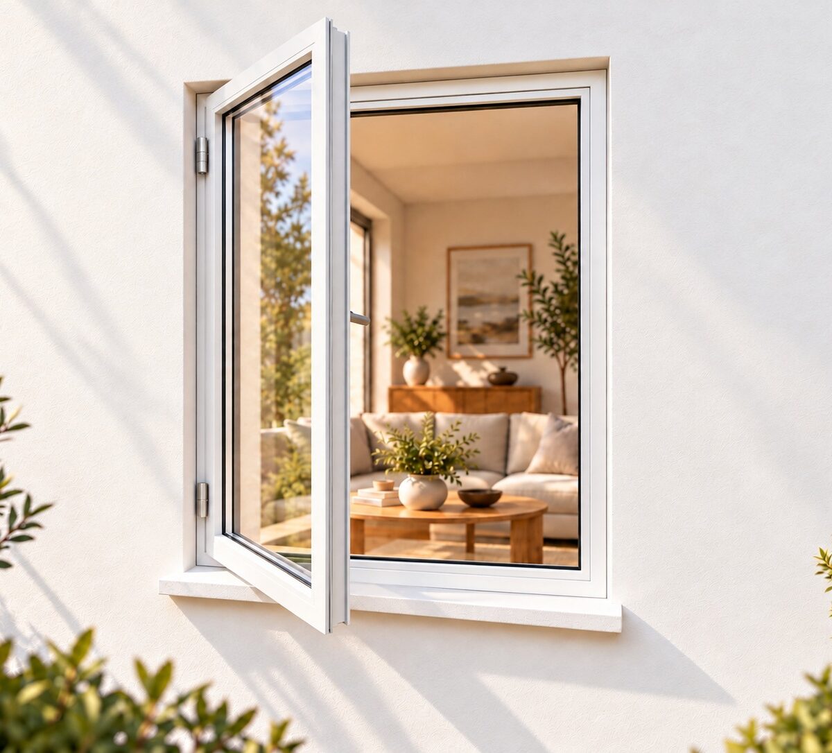 kenzo sh69lw white 600x900mm side hung window