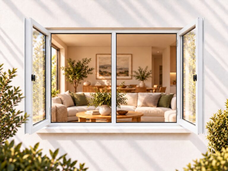 kenzo shh1212w white 1200x1200mm side hung window