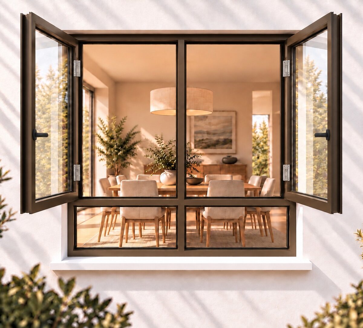 kenzo shh1215b bronze 1200x1500mm side hung window