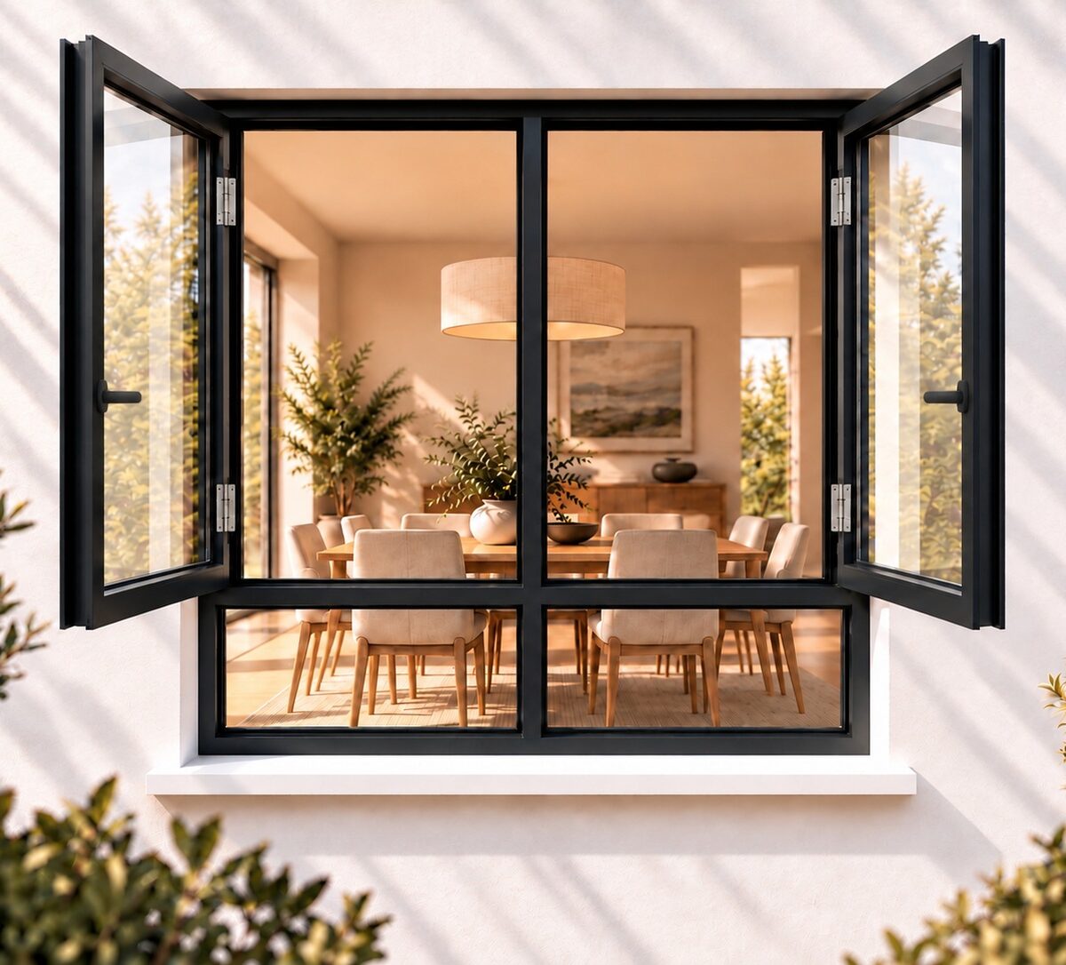 kenzo shh1215c charcoal 1200x1500mm side hung window