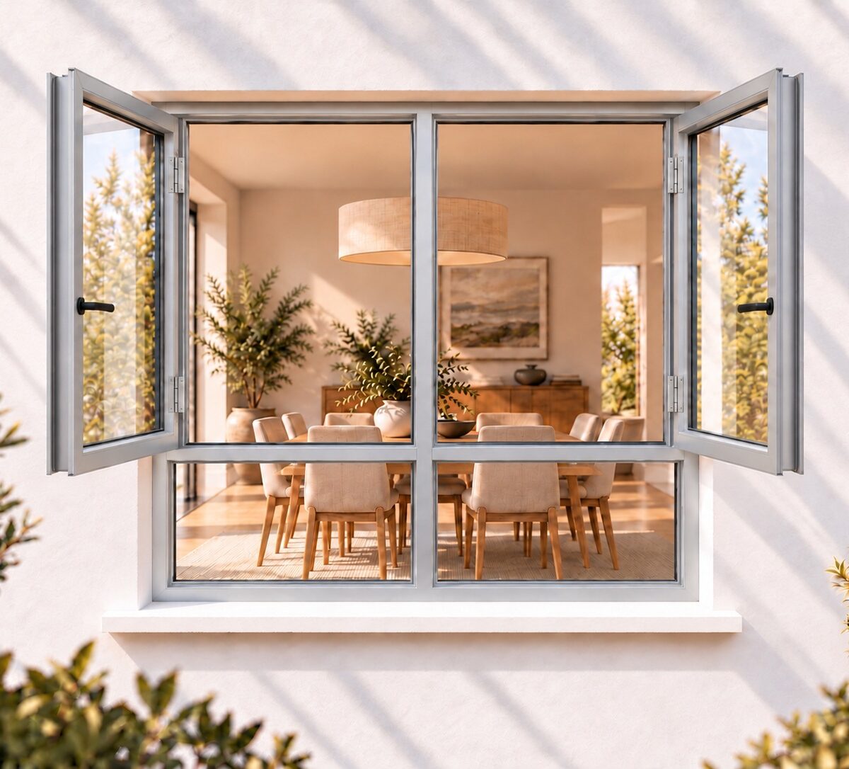 kenzo shh1218s silver 1200x1800mm side hung window