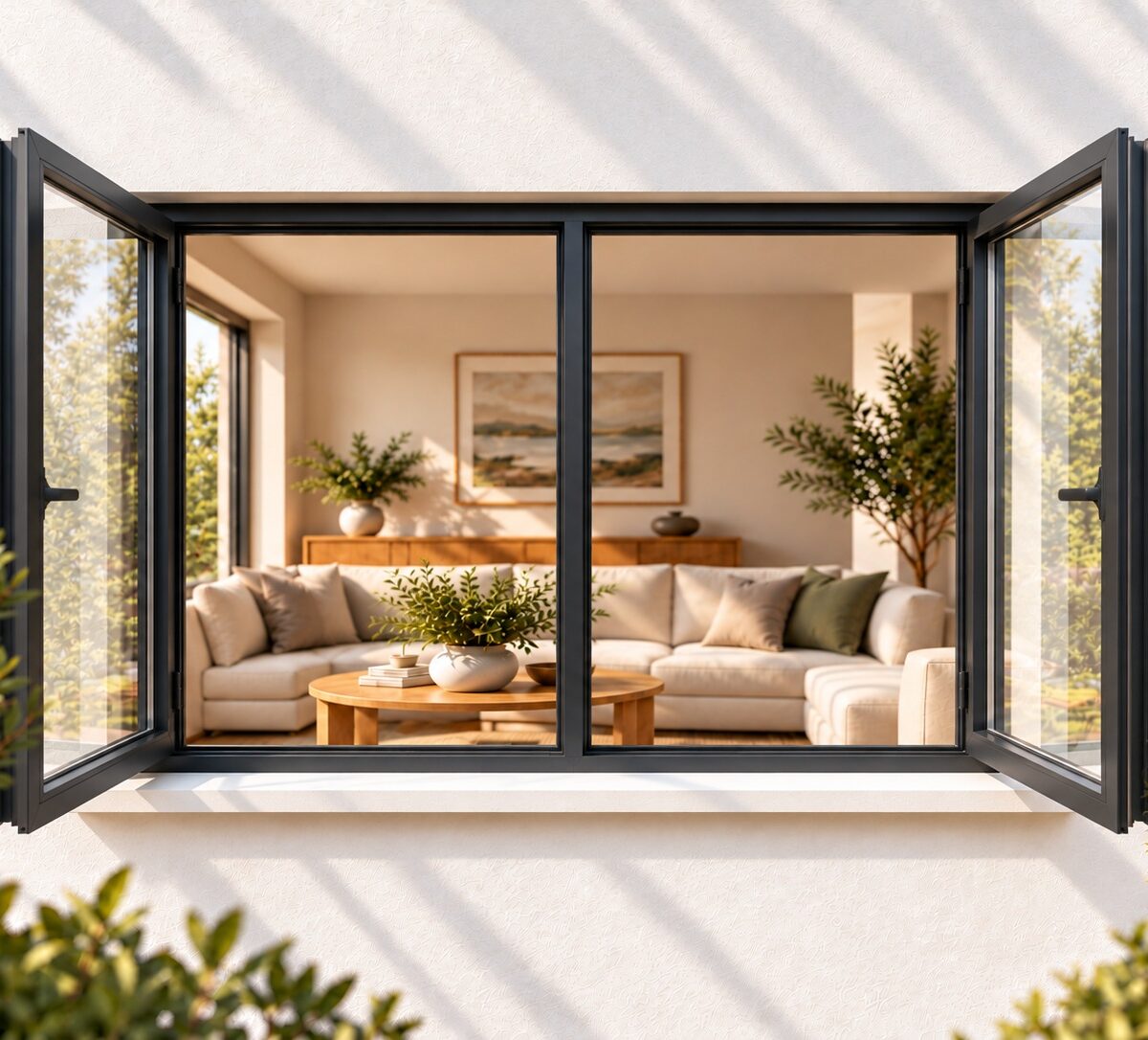 kenzo shh129c charcoal 1200x900mm side hung window