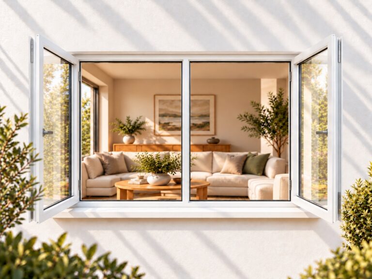 kenzo shh129w white 1200x900mm side hung window