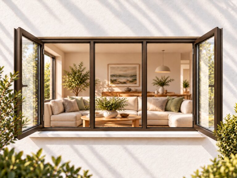 kenzo shh1812b bronze 1800x1200mm side hung window
