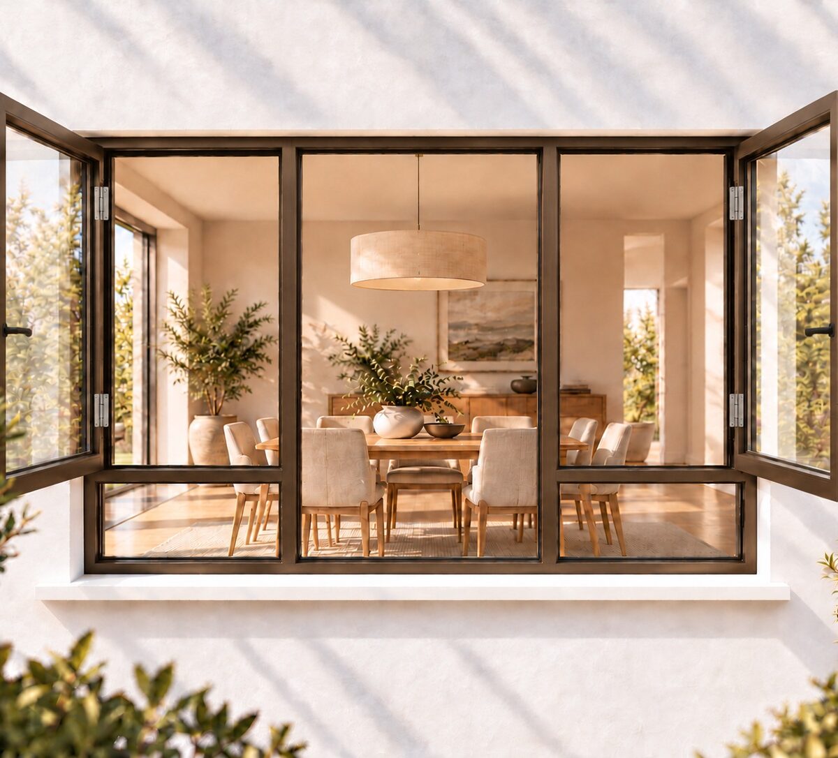 kenzo shh1815b bronze 1800x1500mm side hung window