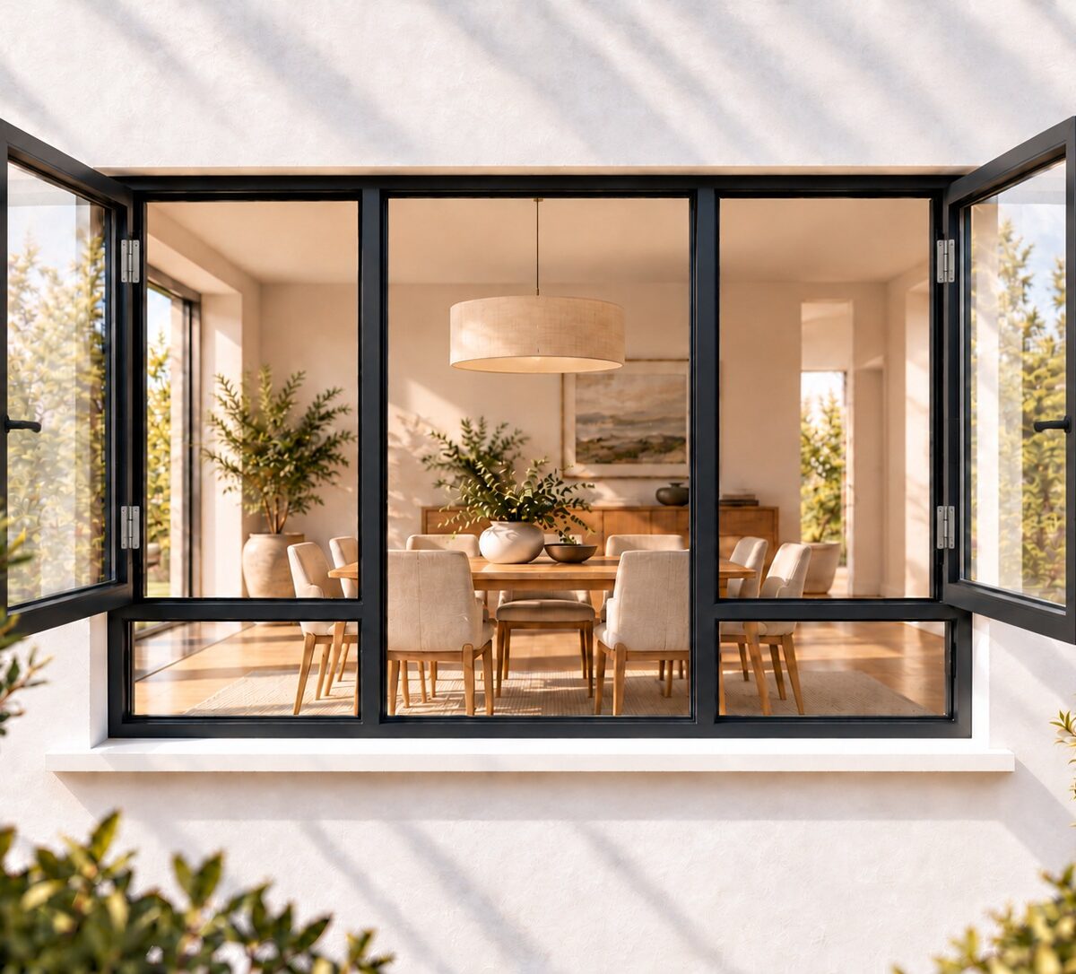 kenzo shh1815c charcoal 1800x1500mm side hung window