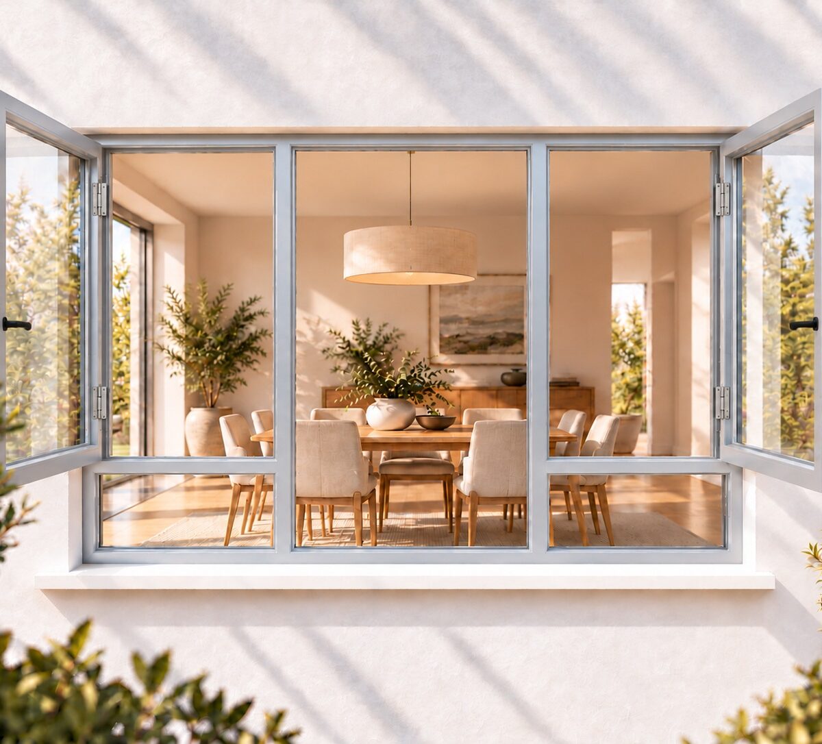 kenzo shh1815s silver 1800x1500mm side hung window