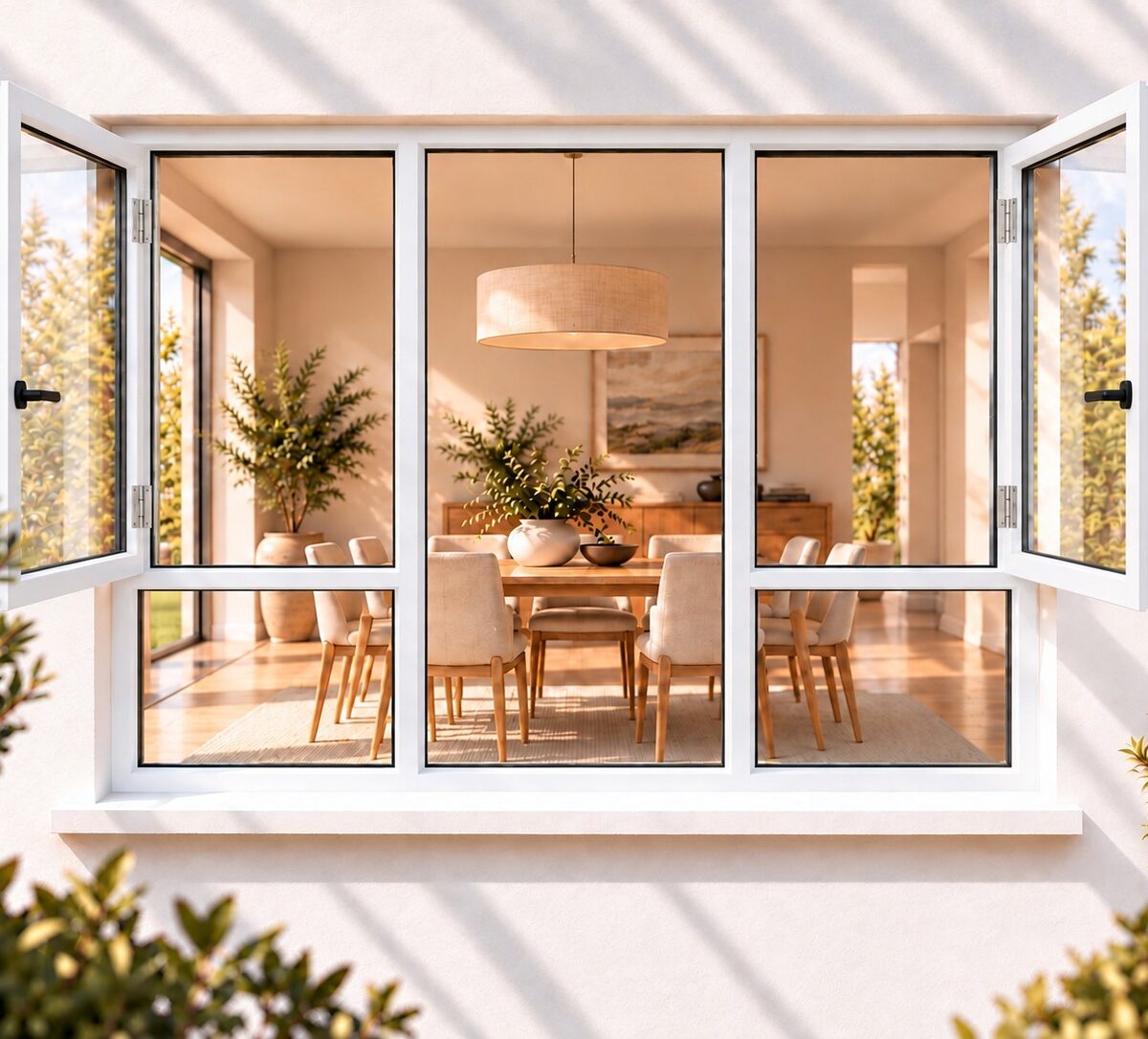 kenzo shh1818w white 1800x1800mm side hung window