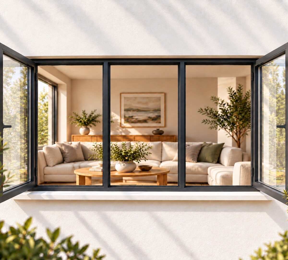 kenzo shh189c charcoal 1800x900mm side hung window