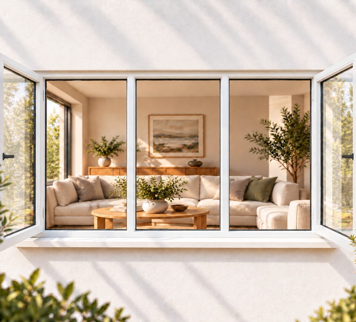 kenzo shh189w white 1800x900mm side hung window