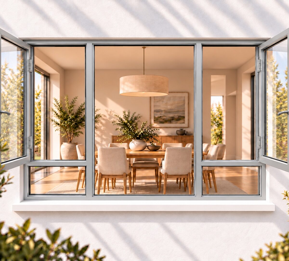 kenzo shh2115s silver 2100x1500mm side hung window